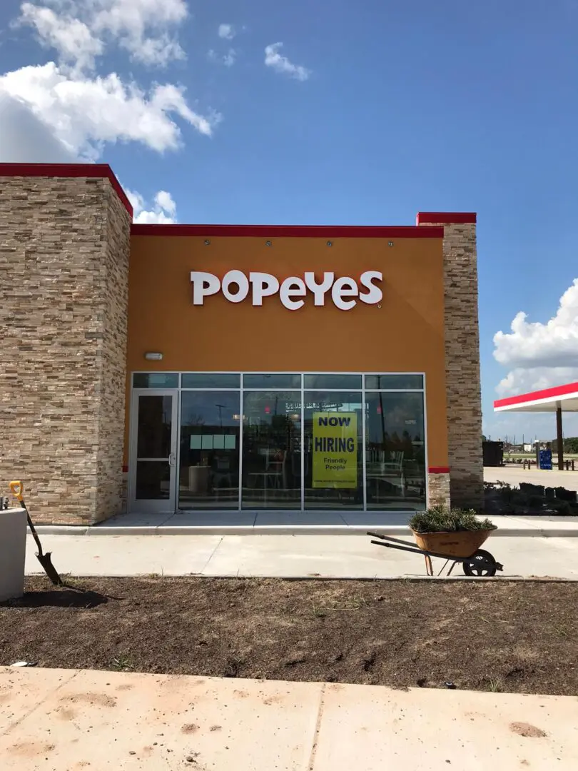 Popeyes Sign